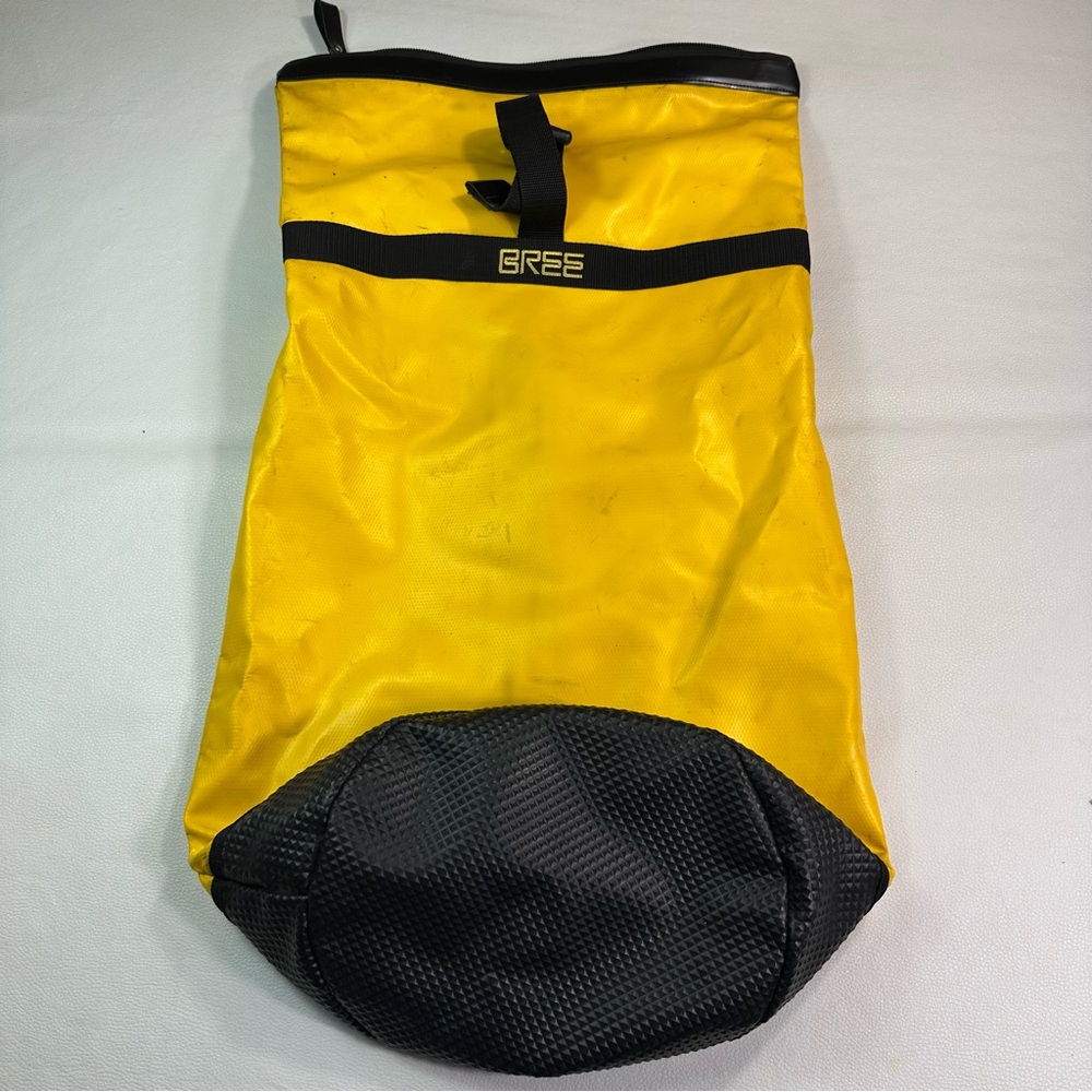 Bree Waterproof Dry Bag Tarpaulin Backpack Yellow Size 18x32 Large